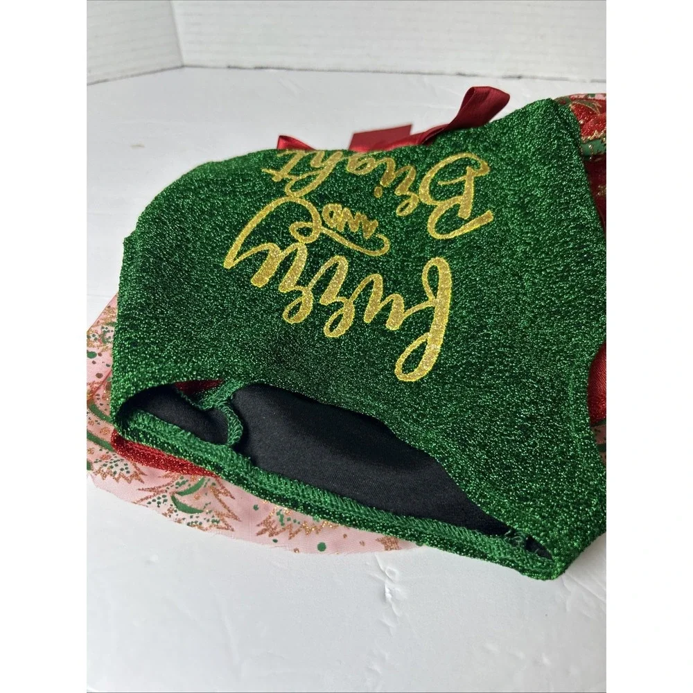 Fitwarm Holiday Theme Dog Dresses for Christmas NWT Size M